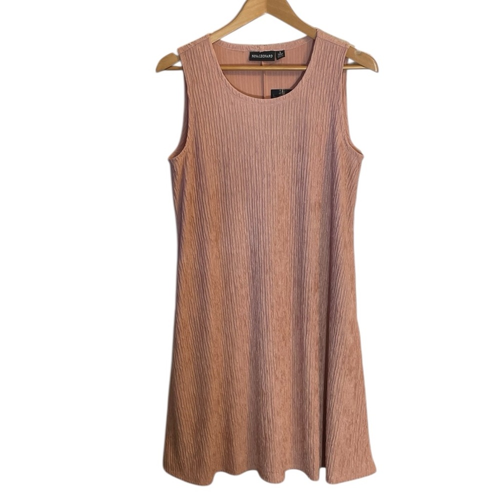 Y5- NEW NWT Small  Dusty Rose Sleeveless Midi Dress